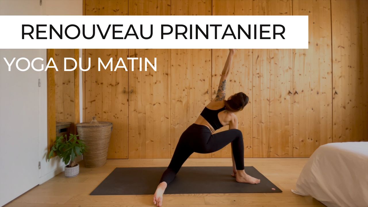 yoga du matin pour le printemps