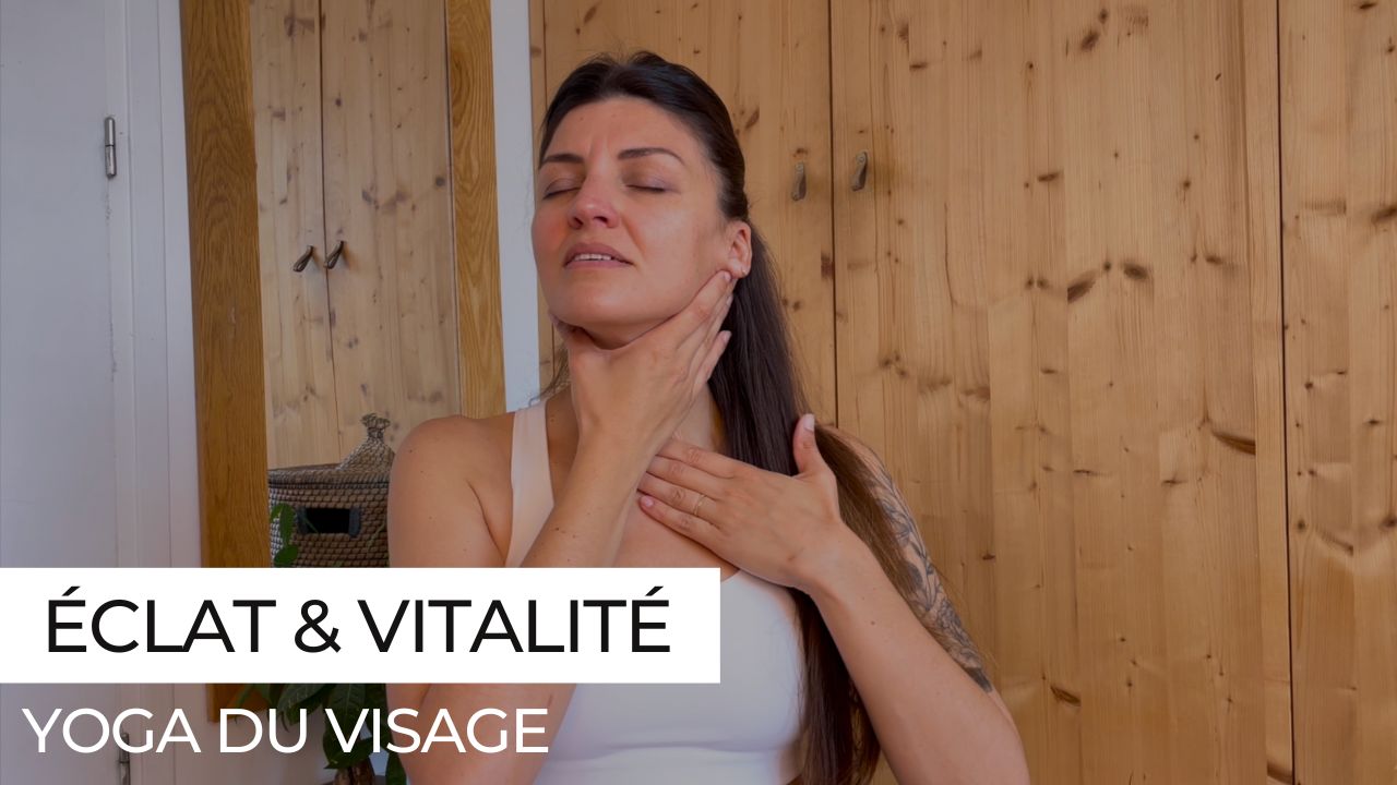 yoga du visage coup d'éclat