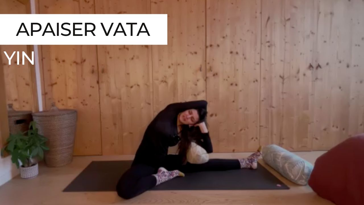 yin yoga pour apaiser vata